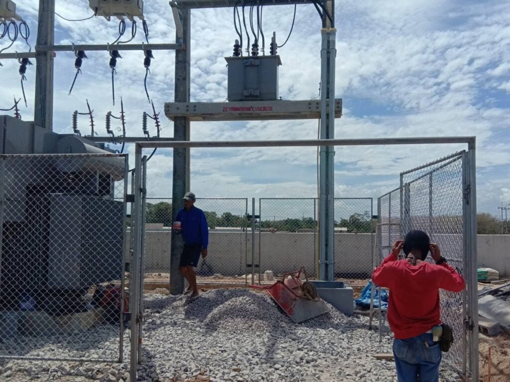 ติดตั้งหม้อแปลงไฟฟ้าจาก พายแม็กเนท