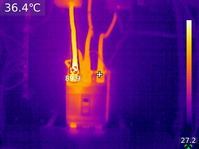 วิเคราะห์อุณหภูมิในระบบไฟฟ้า